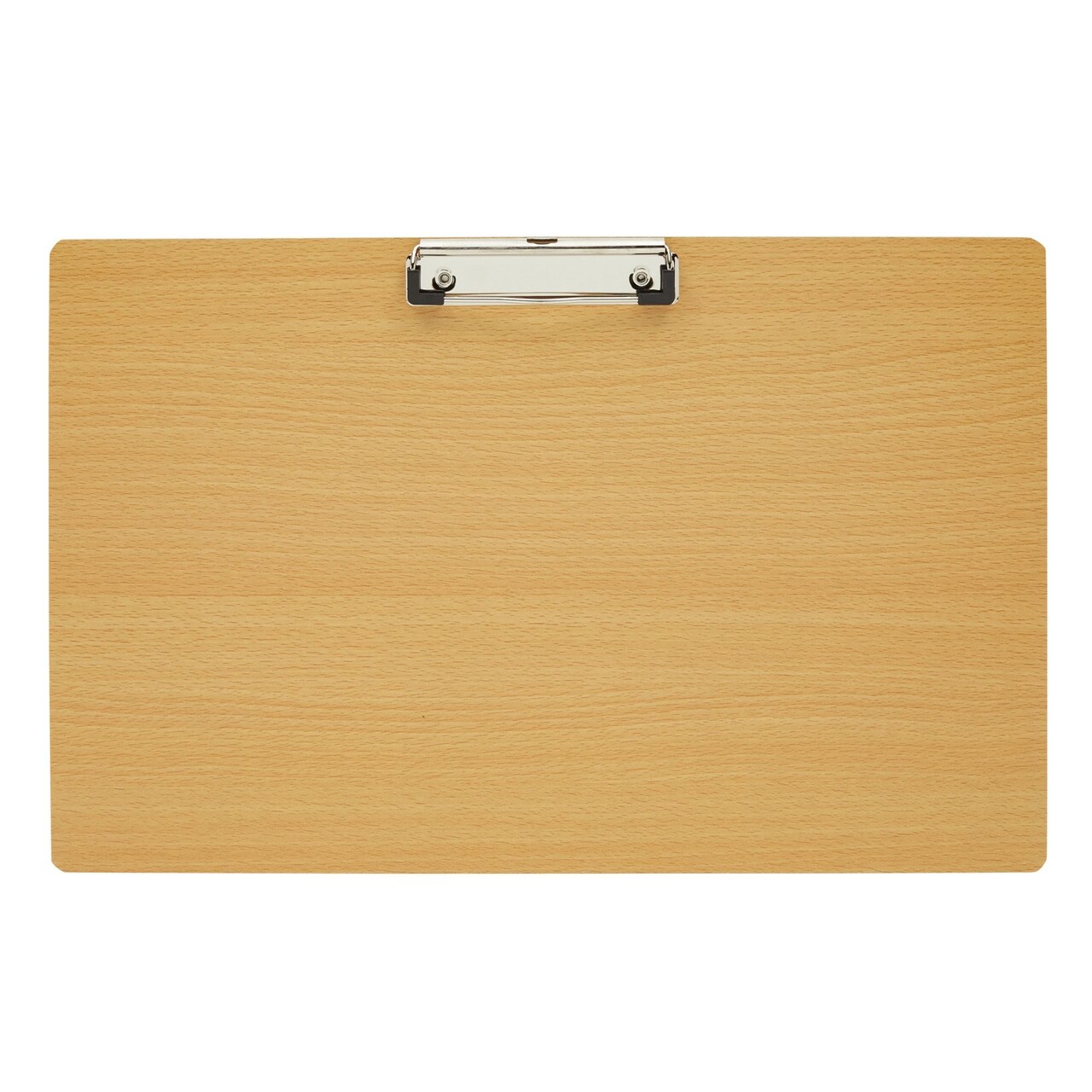 Extra Large Wooden Clipboard 11x17.3 - Wood Horizontal Lap Board with Clip for Drawing Sketch, 3mm Thick